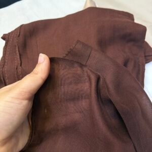 Brown linen kuwaity