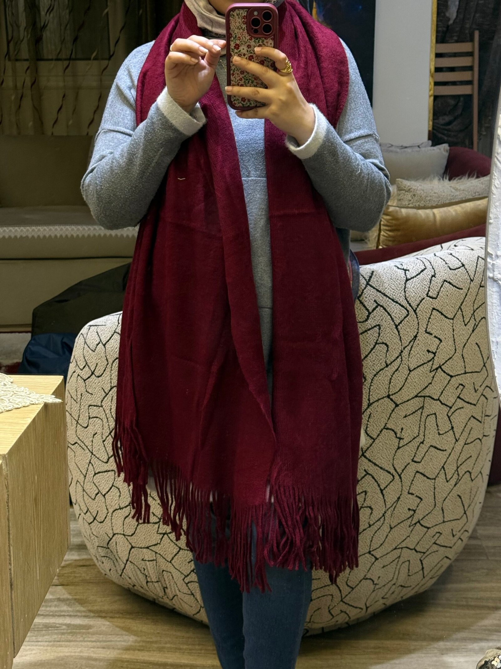 knitted shawl - Image 4