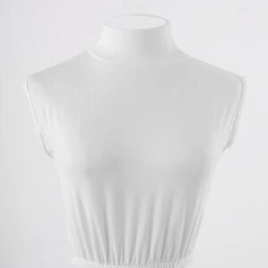 Sheeveless Vest - White