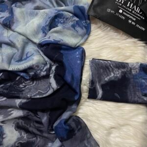 Navy Marble 2