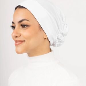 Cotton kuwaity with tie-back bonnet