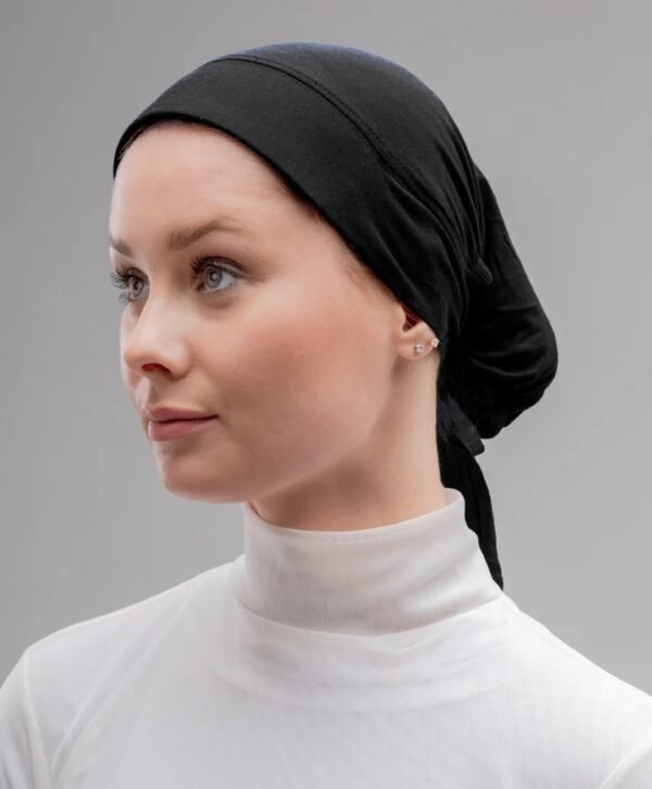 Cotton kuwaity with tie-back bonnet