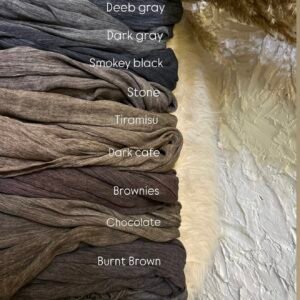 Ruffled linen kuwaity