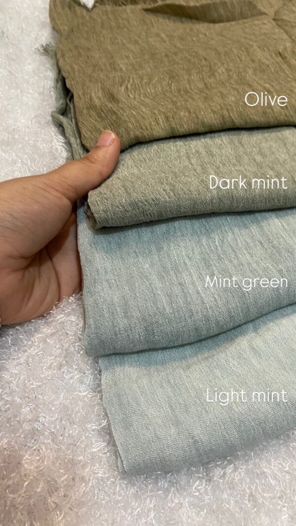 Ruffled linen kuwaity - Image 4