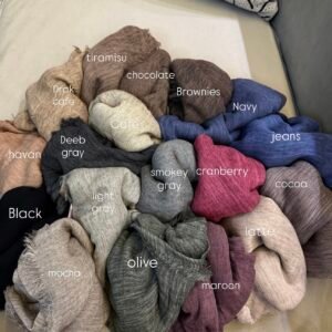 Ruffled linen kuwaity