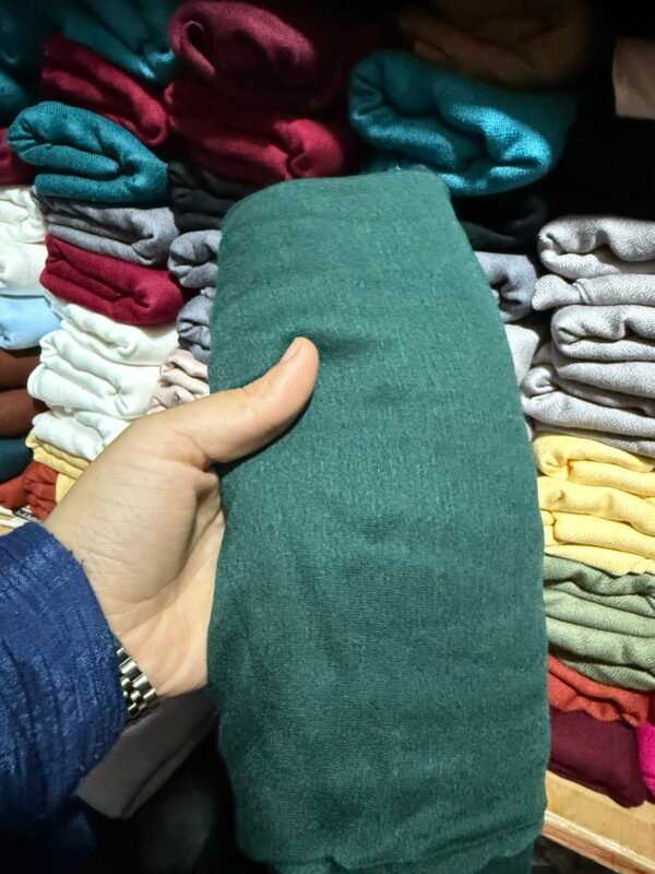 Emerald linen kuwaity - Image 2