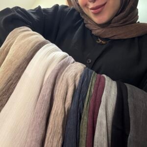 Ruffled linen kuwaity