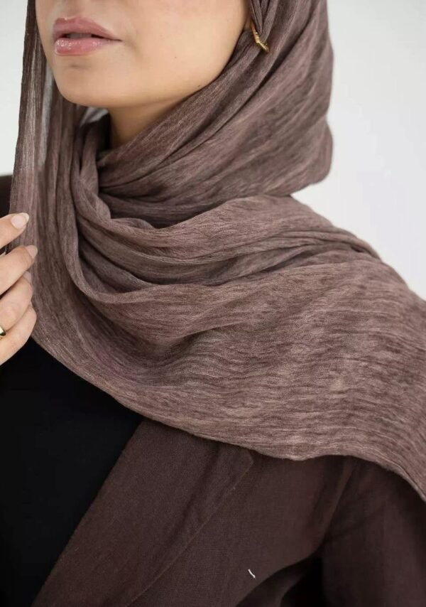 Ruffled linen kuwaity
