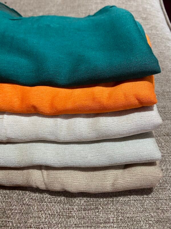 Emerald linen kuwaity - Image 3