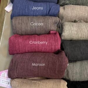 Ruffled linen kuwaity - Latte