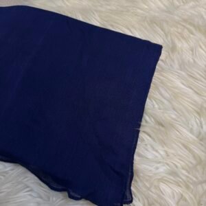 Light navy linen kuwaity