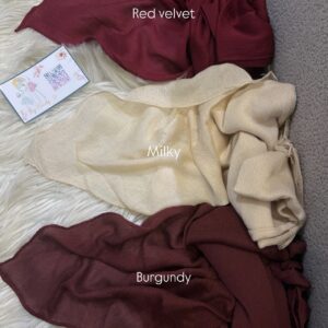 Red velvet Linen kuwaity