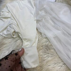 Beach hijab - Off white