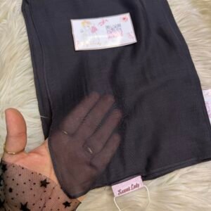 Deeb gray soft linen kuwaity-lady