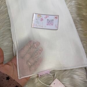 Off white soft linen kuwaity-lady