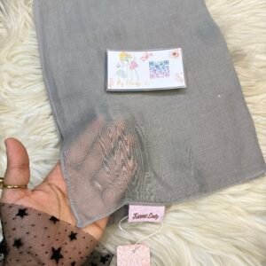 Gray soft linen kuwait-lady